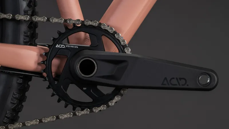 Cube Aim SLX Mountain Bike in Blush Rose/Black-4